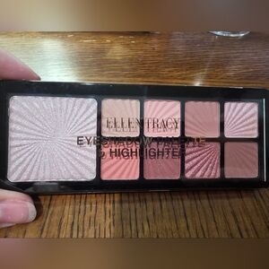 Ellen Tracy Eyeshadow Palette - Pink and Brown Tones